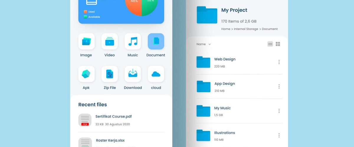 Administrador de archivos APP para Android