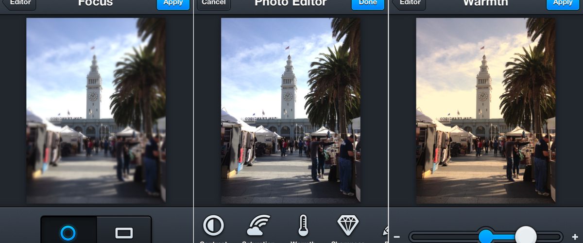 Applications d'édition de photos pour Android